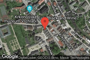 Google map: vrchlabí zámecka 1456